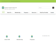 Tablet Screenshot of capitolhealthnetwork.org